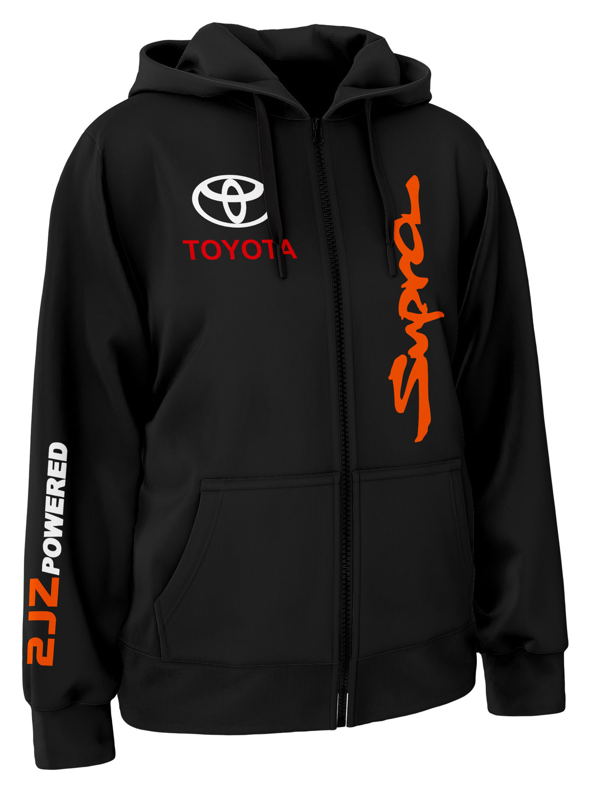Toyota Supra 2JZ Zipper Hoodie