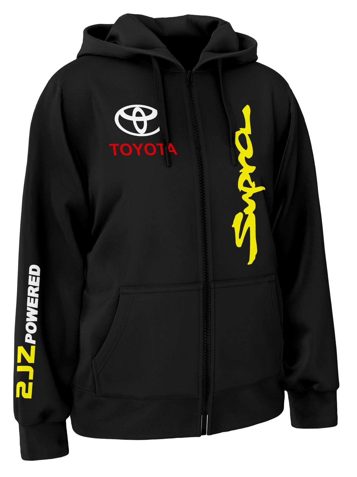 Toyota Supra 2JZ Zipper Hoodie