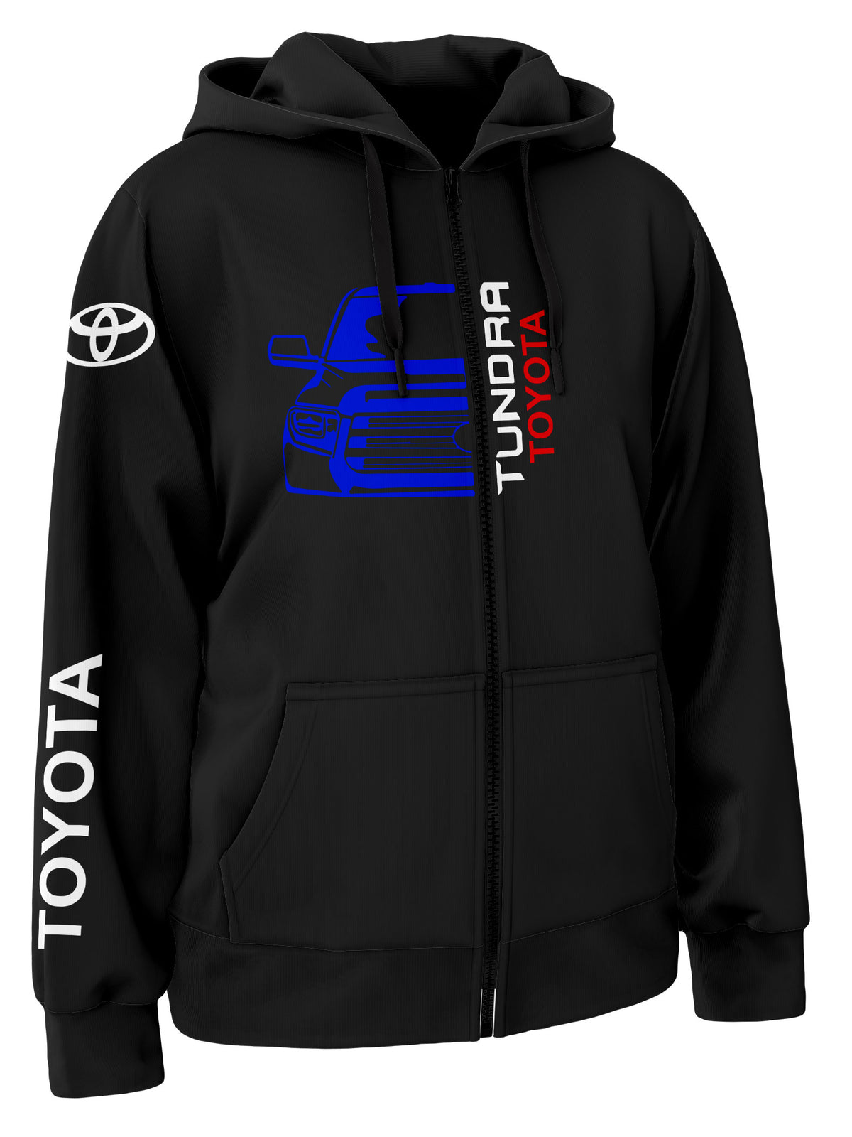 Toyota Tundra Zipper Hoodie