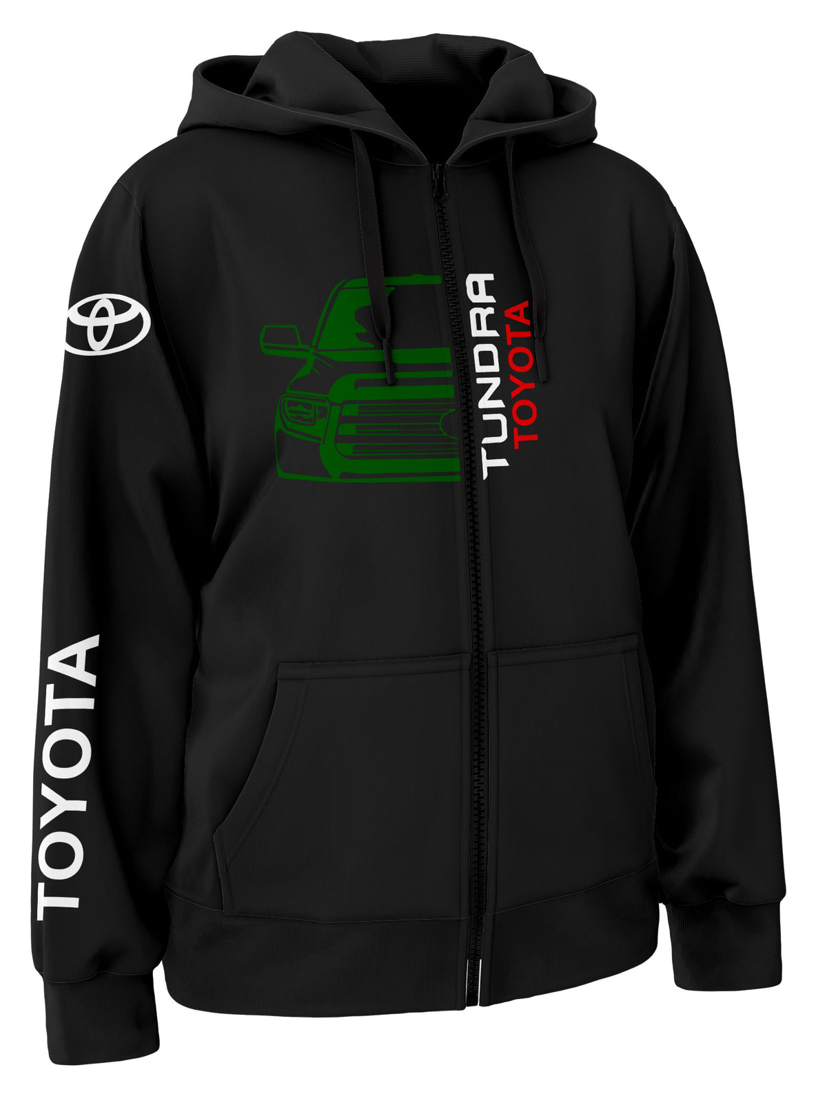 Toyota Tundra Zipper Hoodie