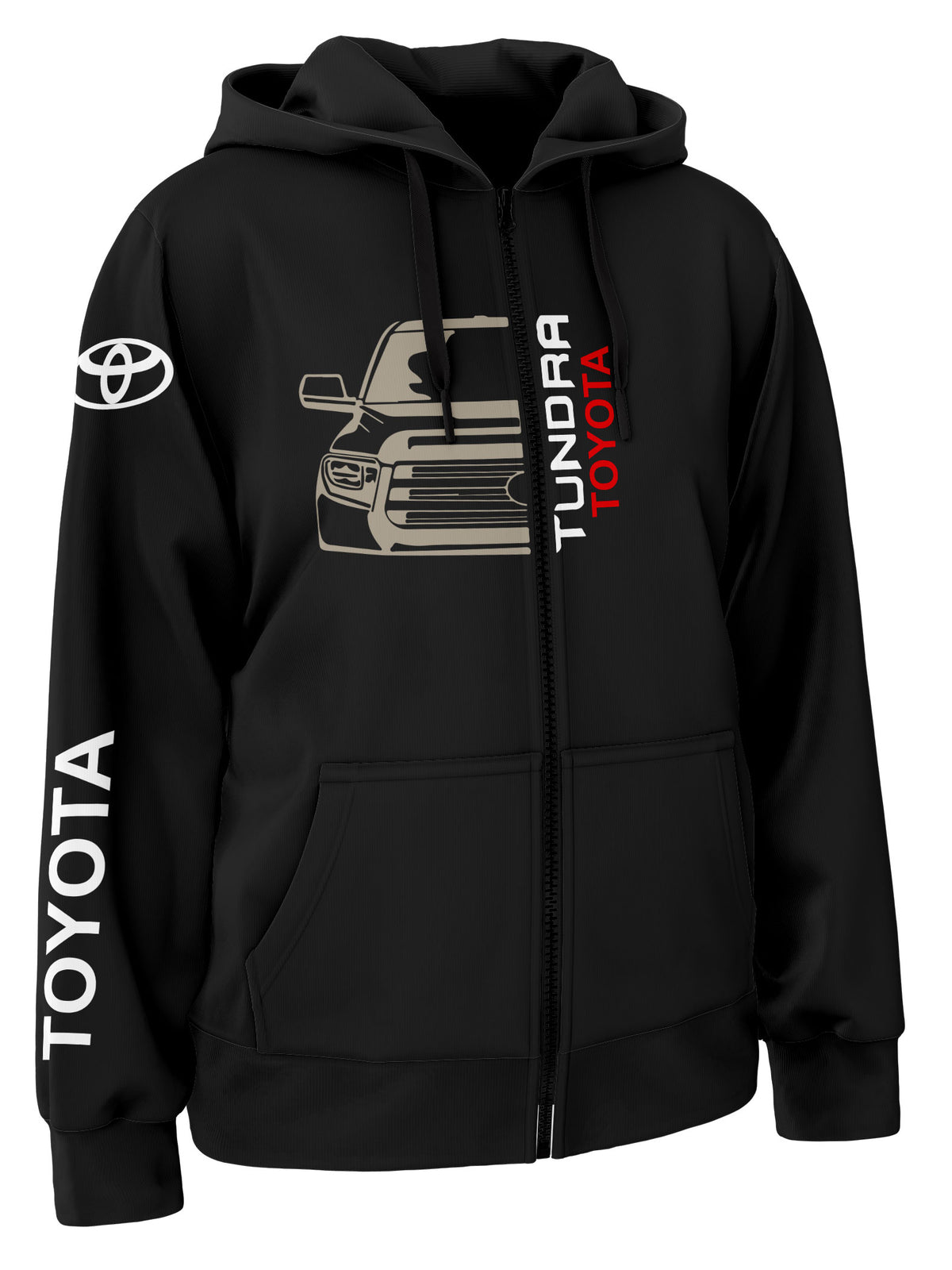 Toyota Tundra Zipper Hoodie