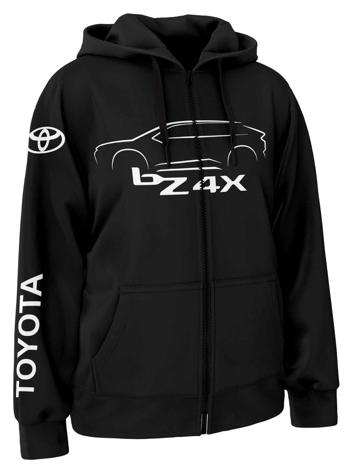Toyota bz4x Zipper Hoodie