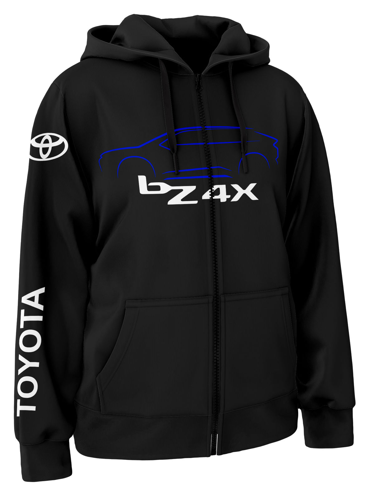 Toyota bz4x Zipper Hoodie