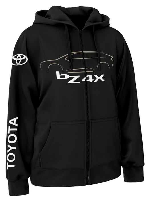 Toyota bz4x Zipper Hoodie