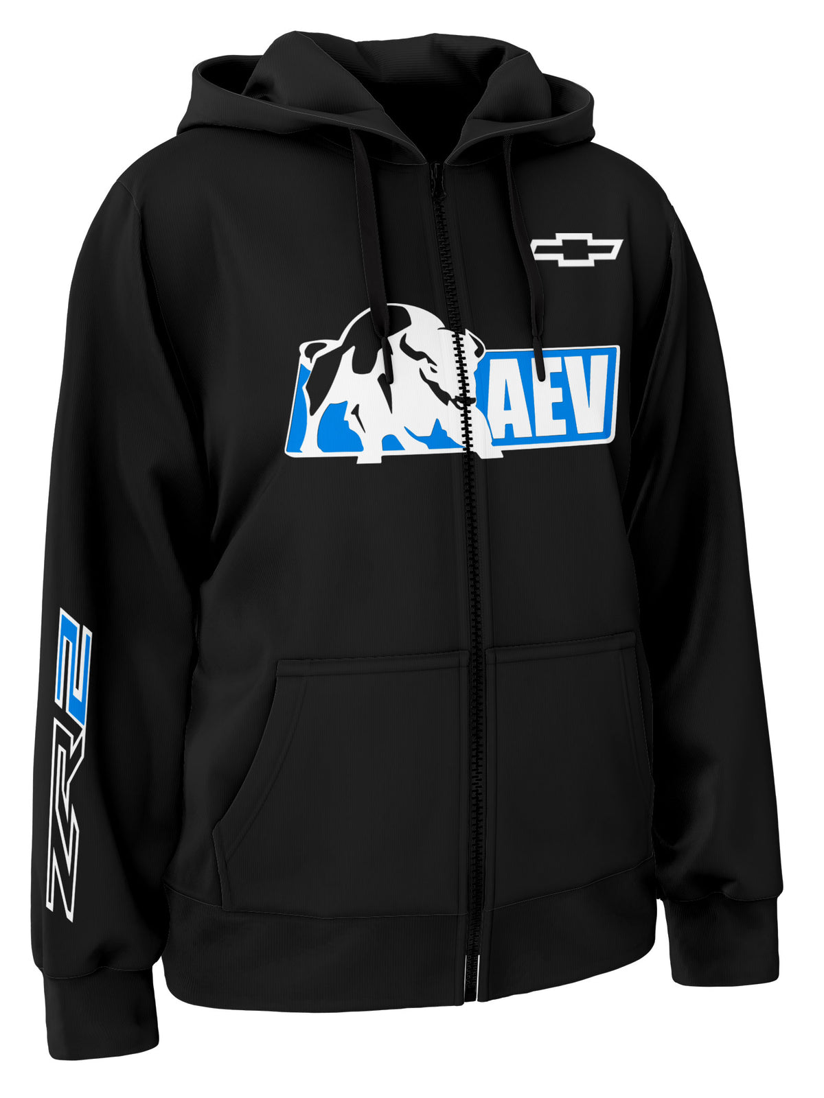 Chevrolet Zr2 Bison AEV Zipper Hoodie