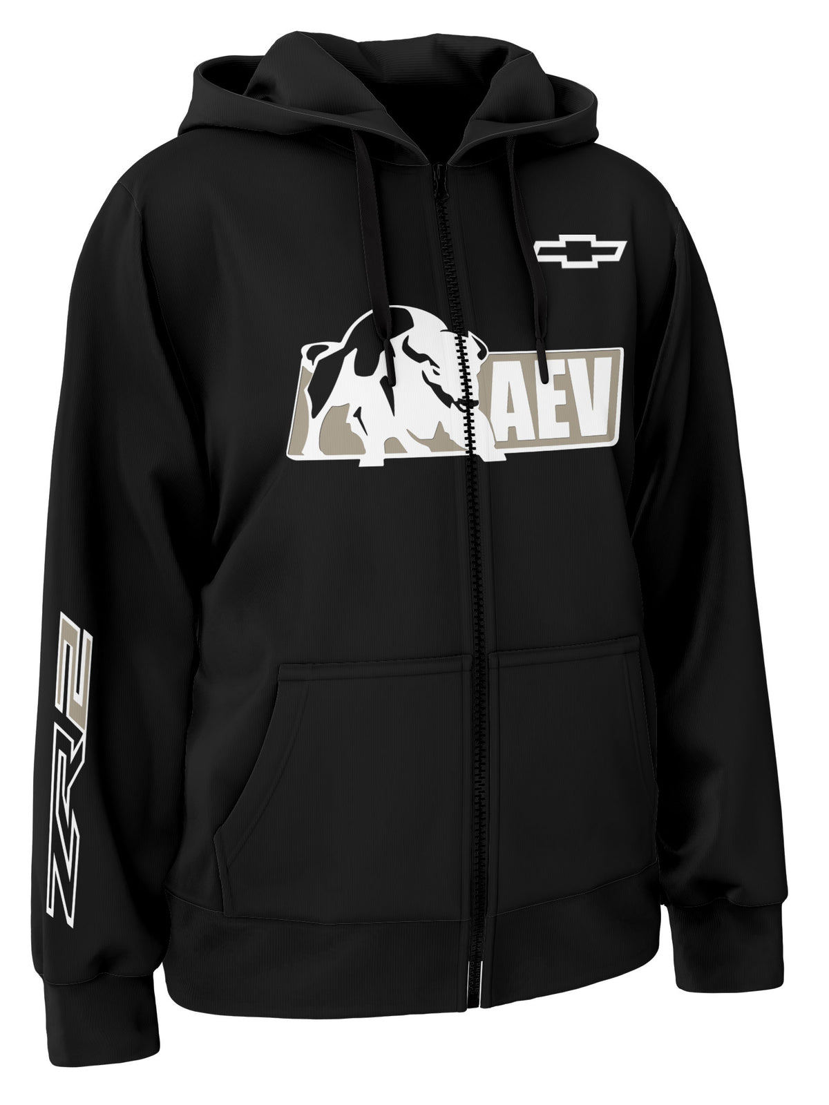 Chevrolet Zr2 Bison AEV Zipper Hoodie