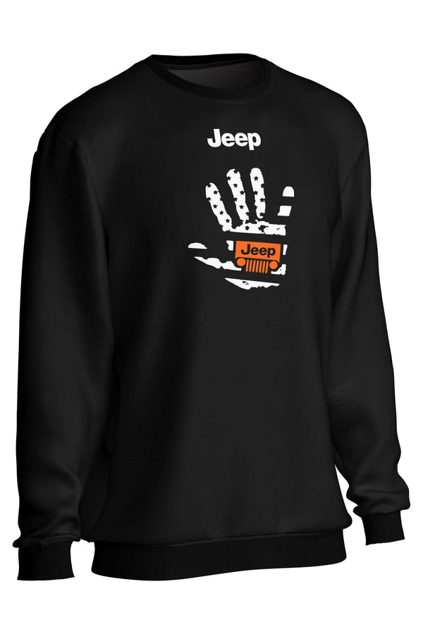 Jeep Wave USA Flag Sweatshirt